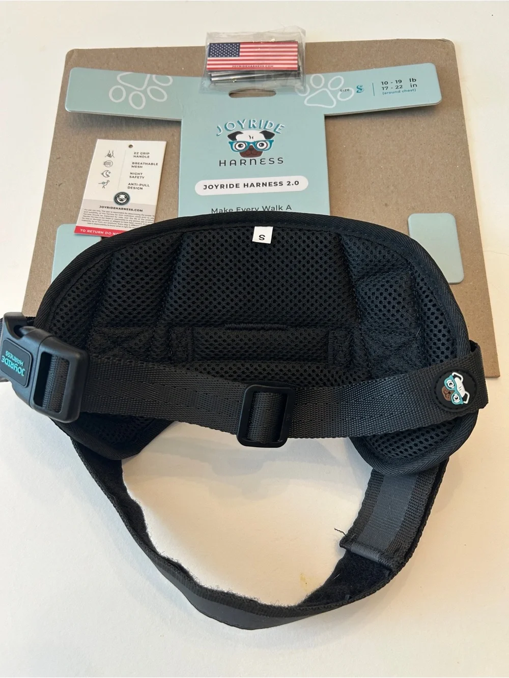 Joyride 2.0 small dog harness - like new condition!